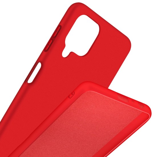 Husa Liquid soft touch compatibila cu Samsung Galaxy A22 4G, Lady in Red, ALC